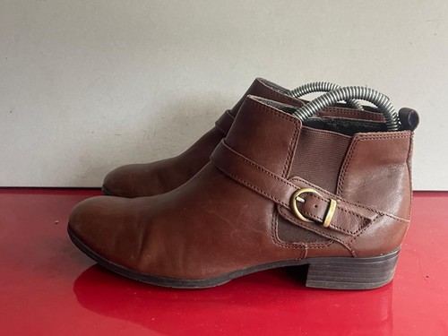 Footglove ladies brown - brown, leather
