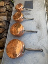 Set Of Vintage French Copper