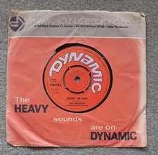 Eric Donaldson Cherry, Oh Baby Dynamic Records & Sleeve Reggae Skinhead 7 Inch