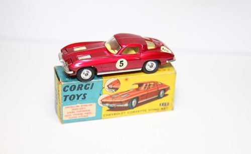 Corgi 310 chevrolet - chevrolet, corvette