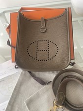 Hermes Evelyne 16 Etoupe GHW