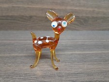 Glass Bambi Ornament