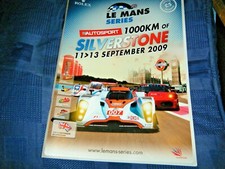 PROGRAMME 2009 SILVERSTONE 1000KM LOLA ASTON MARTIN AUDI R10 PEUGEOT 908 KOLLES