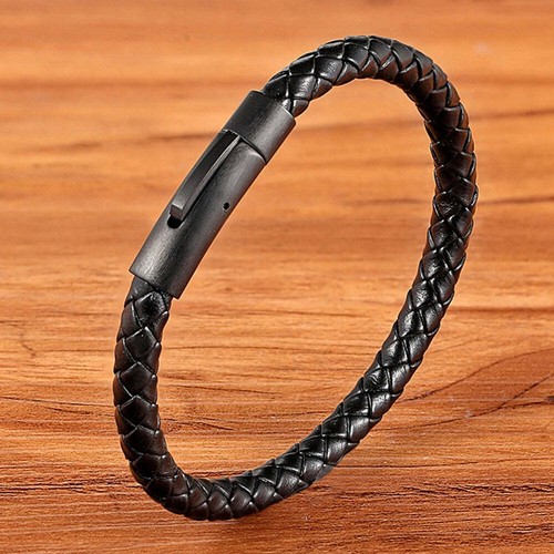 Mens leather bracelet - mens,