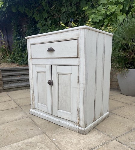 Antique victorian painted pine - antique,
