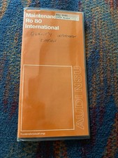 Ro 80 Maintenance Record 1974