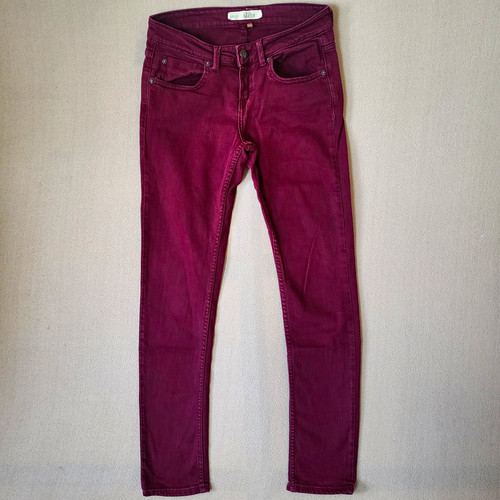 Topshop moto baxter burgundy - moto,