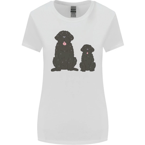 Newfoundland dog with puppy - dog,