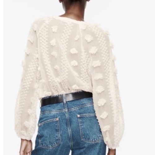 Zara floral print textured - floral,