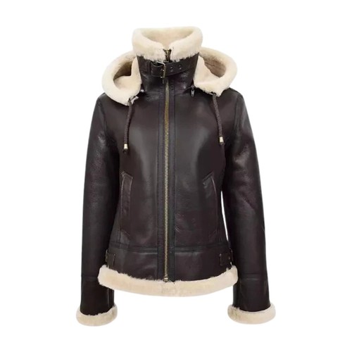 Women sheepskin leather - b3,