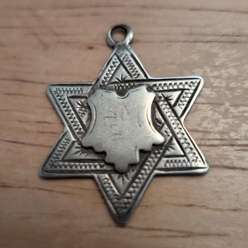Antique sterling silver six - sterling,