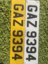Dateless Number Plate GAZ 9394