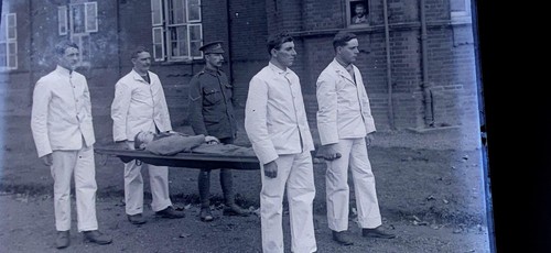 Glass negative photo - glass,