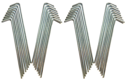 Tent pegs heavy duty steel