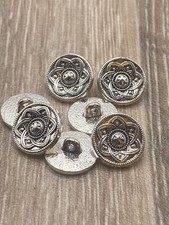 Shank Buttons 15mm Antique