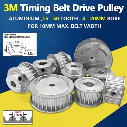 10mm timing belt drive - 3m,