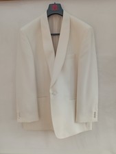 Off-white/white Wool Rich Shawl Lapel Dinner Jacket, M&S, Brand new, 42 M