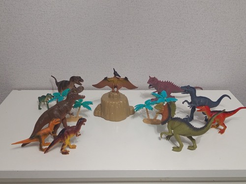 Dinosaur toy figure bundle - dinosaur,