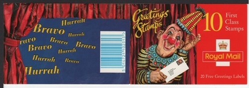 Stamp booklet kx7a - gb, booklet.
