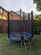 6-Foot Trampoline with Enclosure Safety Net