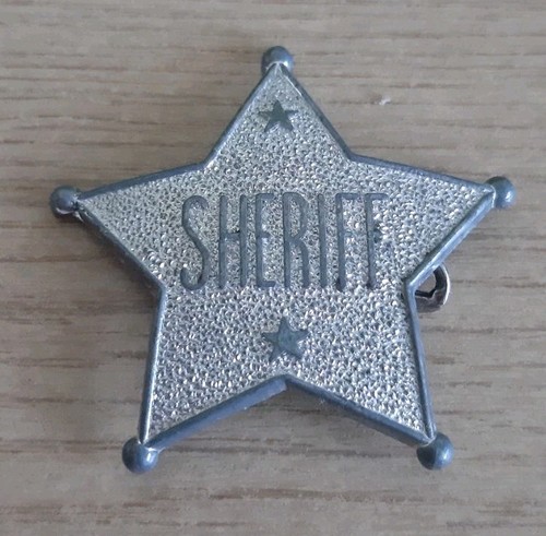 Vintage sheriff lone star made - sheriff,