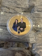 Cook Islands One Dollar 2010. Prince William & Catherine Elizabeth Middleton.