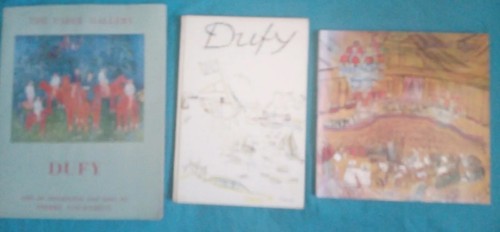 Raoul dufy art book - dufy, 1958