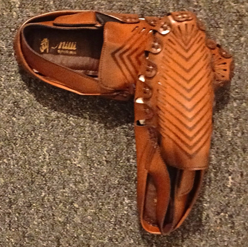 Men leather fisherman - men's,