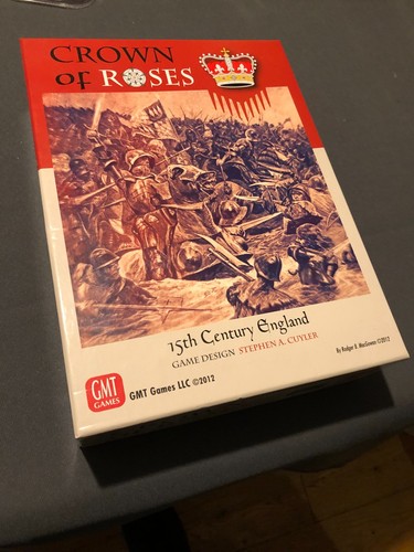 Crown roses board game gmt - board,