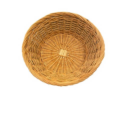 Boho wicker round serving - round, /
