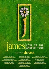 James UK Tour 2026 A3 A4 Print