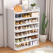 Tier wooden hallway shoe - 6/7/8,
