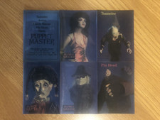 Puppet Master lenticular 3d trading cards Jester Blade pinhead leech tunneler
