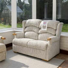 SMALL SOFA -  Supportive Petite 2 Seater - Ideal For Conservatory - RRP £1095
