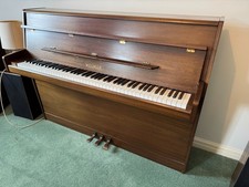 Welmar modern compact upright piano with practice pedal, great condition