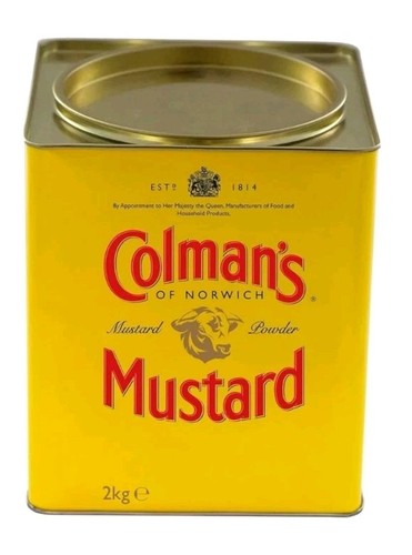Colman mustard tins large - ,