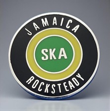 SKA REGGAE SKINHEAD BADGE -
