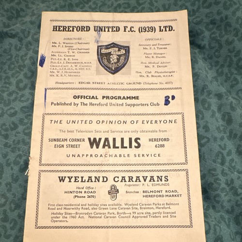 Hereford utd hinckley - v,