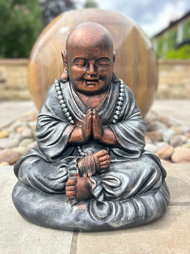 Fat buddha garden ornament - buddha,