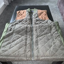 Sherwood Olive Green Jacket Sleeveless  Size Large