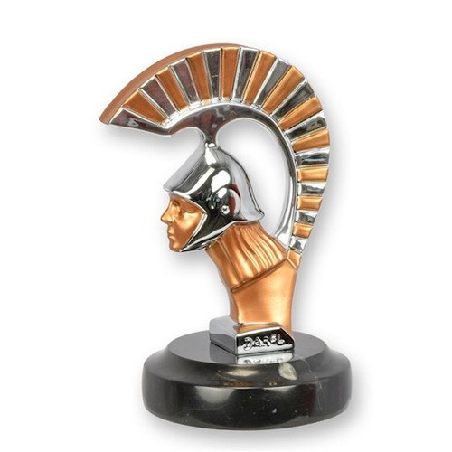 Bronze sculpture spartan car - bronze,
