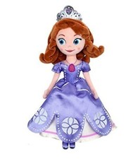 NEW Official Disney 13" Sofia the First Plush Doll Once Upon a Princess Junio