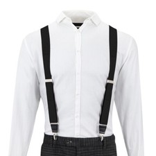 Men Polka Braces Y Style Metal