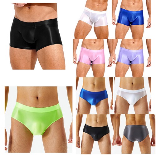 Men glossy bulge pouch - uk,