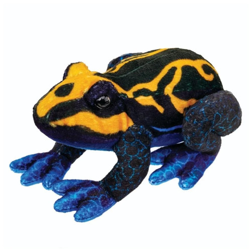 Black orange frog - frog, 13cm