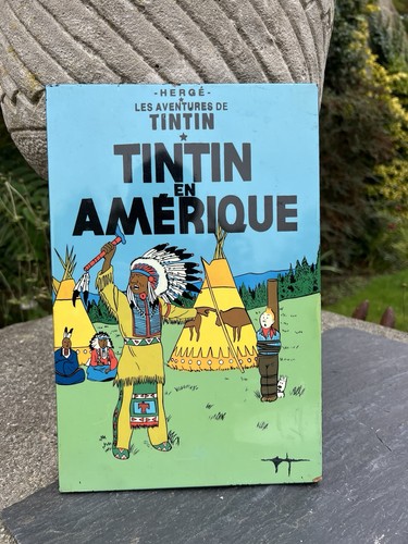 Tintin amérique resin - tintin,