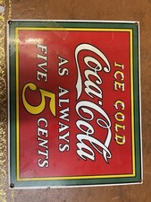 Vintage Coca-Cola Ice Cold 5¢