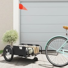 WALPLUS Bike Trailer Black
