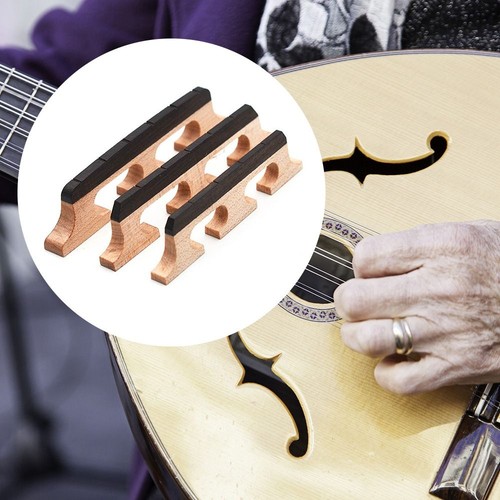 Wooden banjo bridge - banjo,