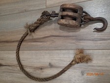 Antique Small Double Wooden